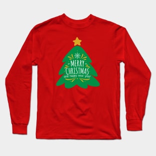 Merry Christmas and Happy New Year Long Sleeve T-Shirt